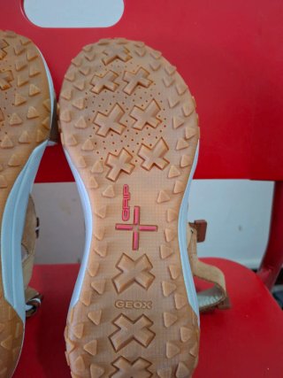Sandalias Geox Sorapis Grip Marrón/Blanco
