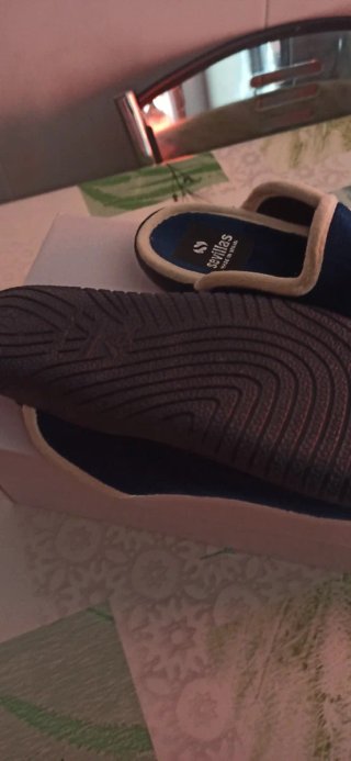 Zapatillas de casa azules sin estrenar