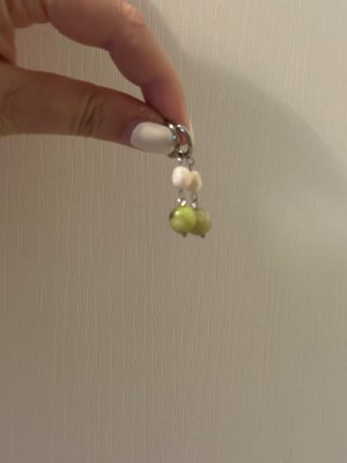 Orecchini perle fiume e giada OLLY CREAZIONI