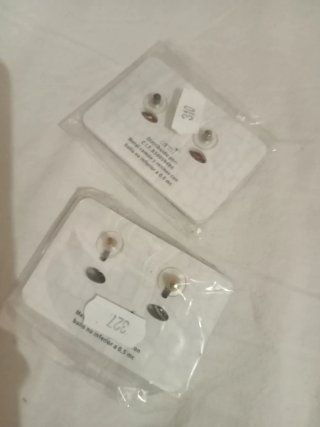 Lote de 10€a nillos plateados y dorados varias tal