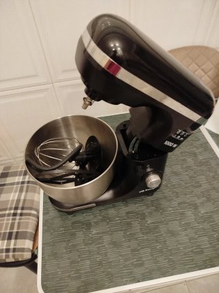 Batidora Amasadora 1000W Negra