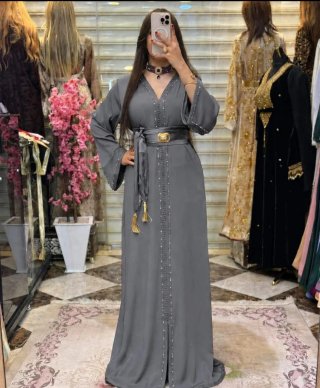 Vestido Caftán de Fiesta Elegante (Varios Colores)