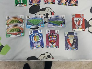 Colección Cartas Fútbol adrenalyn.