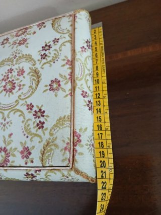 Scatola broccato vintage