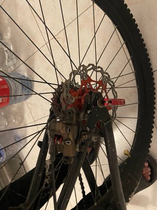 Bicicleta Dirt Jump Proyecto Sin Terminar