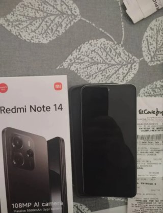 Xiaomi Redmi Note 14 256GB Negro