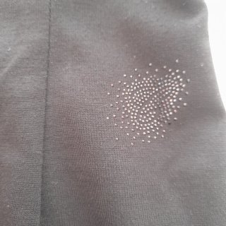 Tubino elegante Cannella nero e fucsia taglia 42
