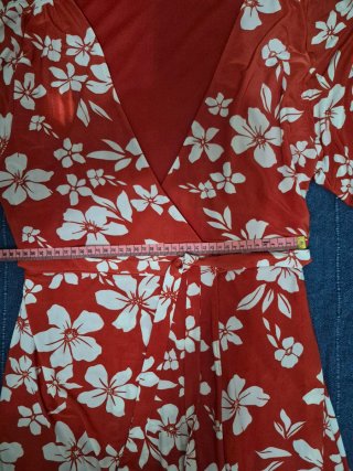 Vestido floral Mango Talla L