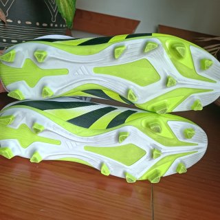 Botas de fútbol Adidas Predator Blancas/Amarillas