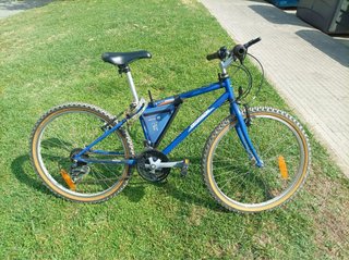 Bicicleta Decathlon Azul