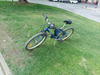 Bicicleta Decathlon Azul