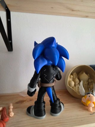 Figura Sonic Punisher Impresa 3D