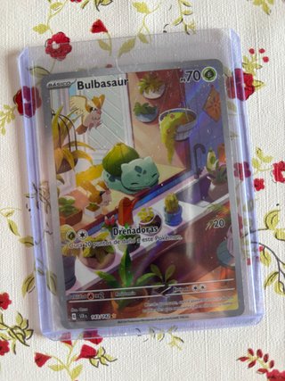 Carta Pokémon Bulbasaur Básico 70 HP