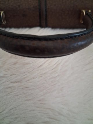 Loewe 1960s Ostrich Leather Top Handle Bag bolso