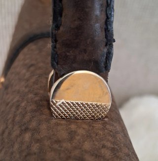 Loewe 1960s Ostrich Leather Top Handle Bag bolso