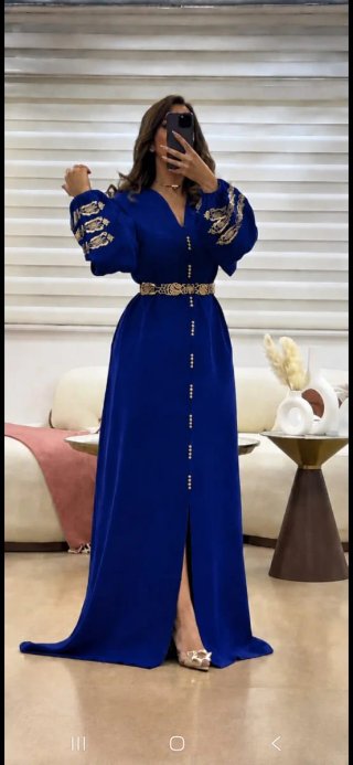 Caftán Elegante de Fiesta (Varios Colores)