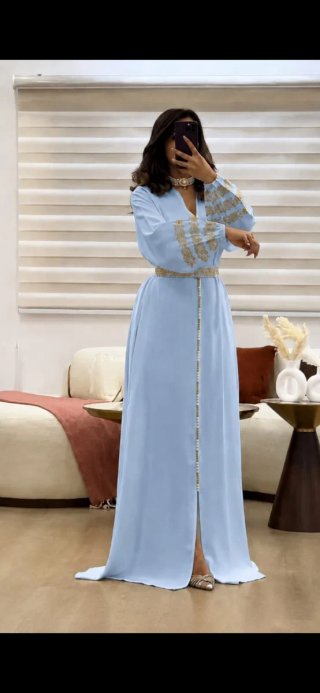 Caftán Elegante de Fiesta (Varios Colores)