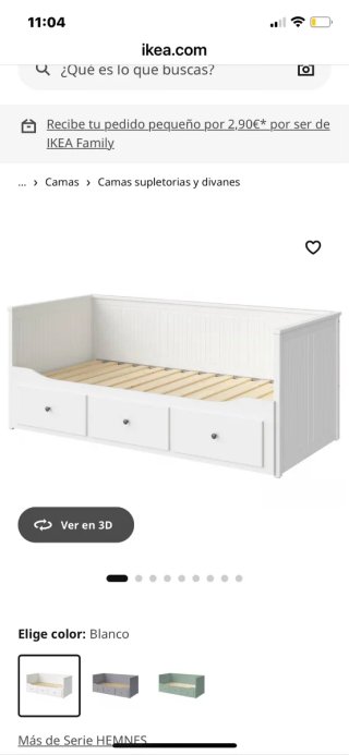 Sofá Cama Blanco Ikea
