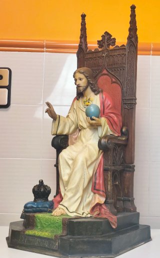 72 cm Sagrado Corazón Olot Arte Cristiano