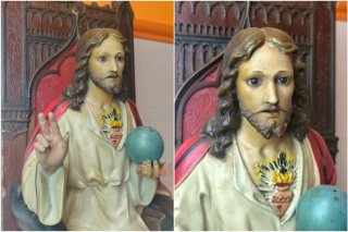 72 cm Sagrado Corazón Olot Arte Cristiano
