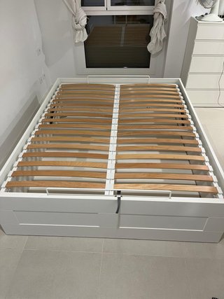 Canapé IKEA BRIMNES 160x200 Blanco