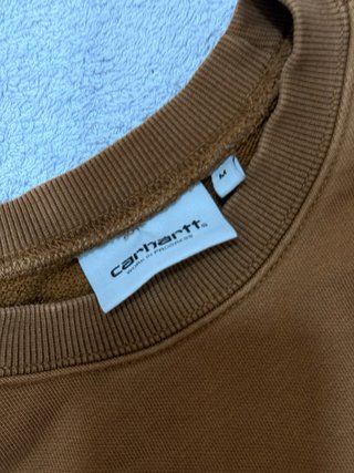 Felpa Carhartt vintage marrone - Taglia M