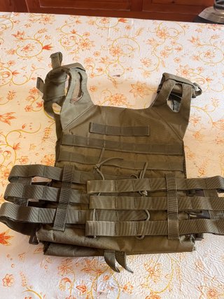 Gilet Tattico Plate Carrier stile JPC - Verde OD