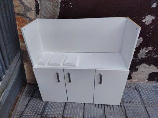 Mueble Camper blanco