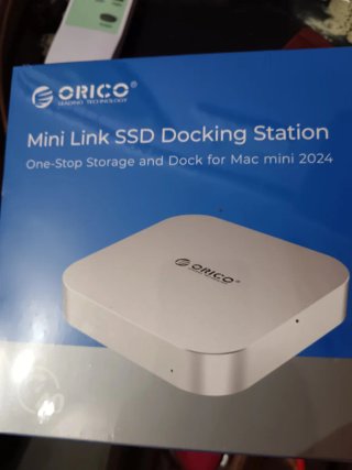 ORICO MiniLink SSD Docking Station Mac mini 2024