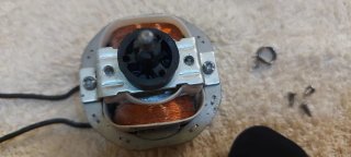 Motor 220v con accesorio aspas