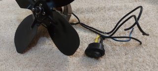 Motor 220v con accesorio aspas