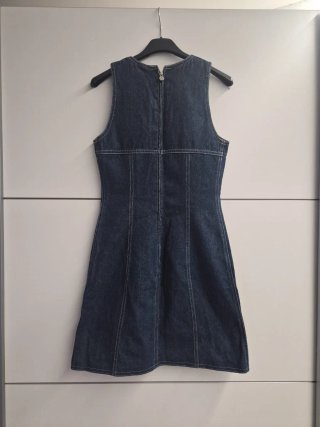 Abito Fendi Jeans Mini Logo FF Vintage
