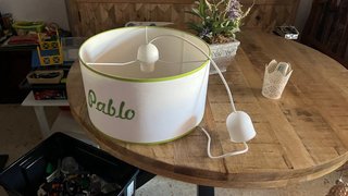 Lámpara infantil personalizada Pablo