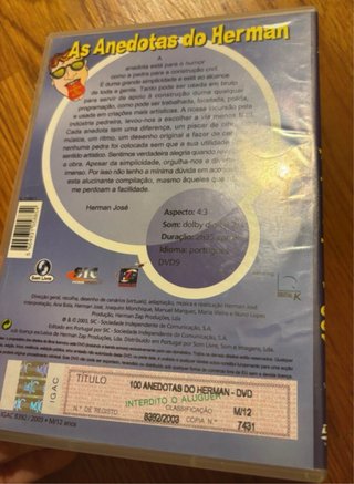 DVD 🇵🇹 100 Anedotas do Herman