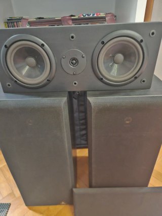 Altavoz Central Infinity Video 1 Negro como nuevo