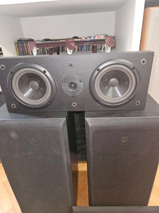 Altavoz Central Infinity Video 1 Negro como nuevo