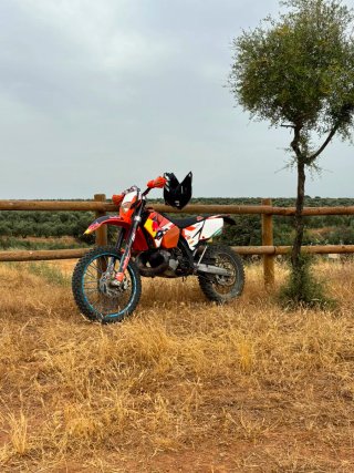 KTM 250 EXC Enduro/Motocross Naranja/Blanca