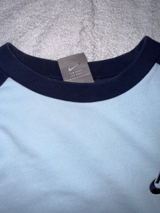 Felpa Nike Raglan Azzurra e Blu Taglia M