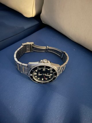 Reloj Casio Negro y Plateado