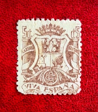 Curioso sello Guerra Civil Granada 1937