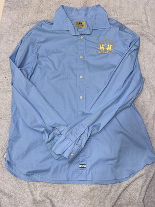 Camicia La Martina Azzurra XXL