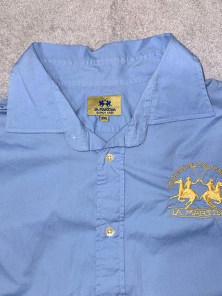 Camicia La Martina Azzurra XXL