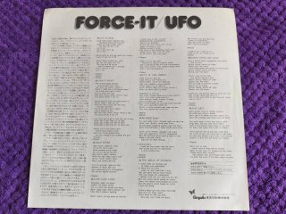 Lp vinilo 🇯🇵 1977 UFO "FORCE IT"