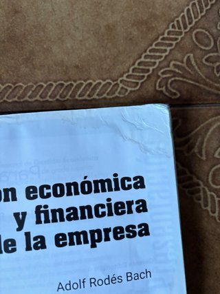 Gestión económica y financiera de la empresa 3...