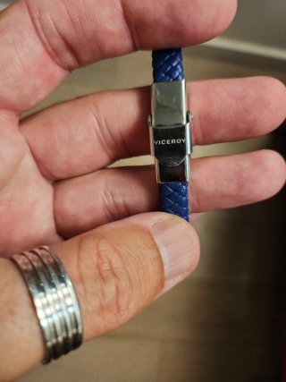 Pulsera Viceroy Hombre Azul Trenzada