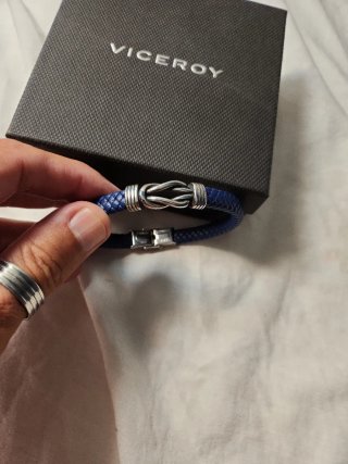 Pulsera Viceroy Hombre Azul Trenzada