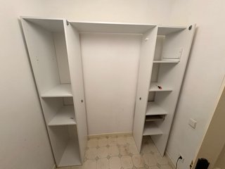 Armario Blanco Grande con Espejo