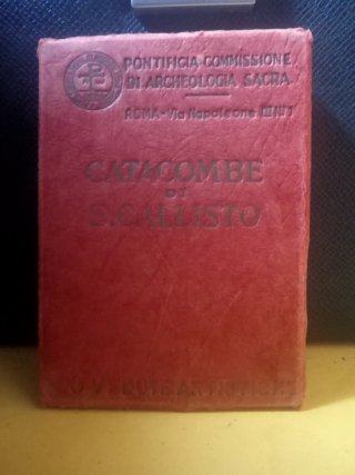 Libro Antiguo Catacombe di S. Callisto Roma