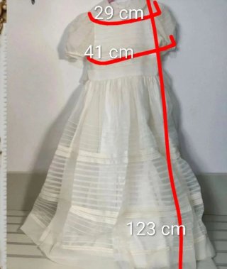 Traje de Comunión Niña Beige