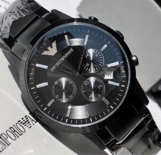 Reloj Emporio Armani Negro Caja Original